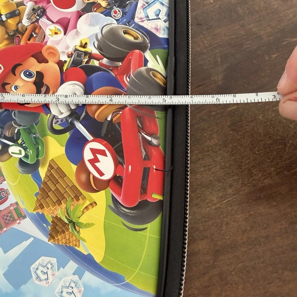 Nintendo Switch Mario Kart‎ Travel Carry Case Hard Shell Mario Luigi Peach